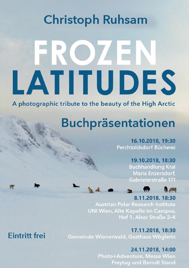 Frozen Latitudes Buchpräsentationen